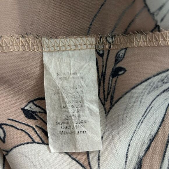 Audrey 3+1 Floral Print Romper Spaghetti Strap‎ V-Neck Summer Playsuit M - Picture 13 of 13